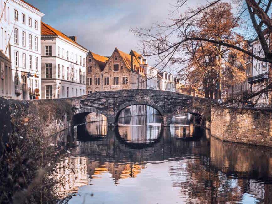 Take a day trip to Bruges.