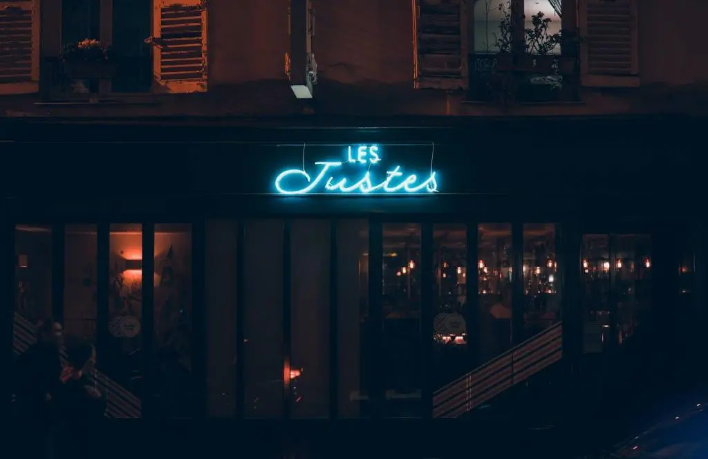 Nightlife in Paris, France