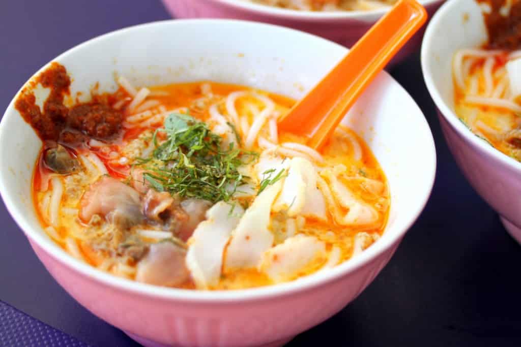 Malaysian dishes - Laksa