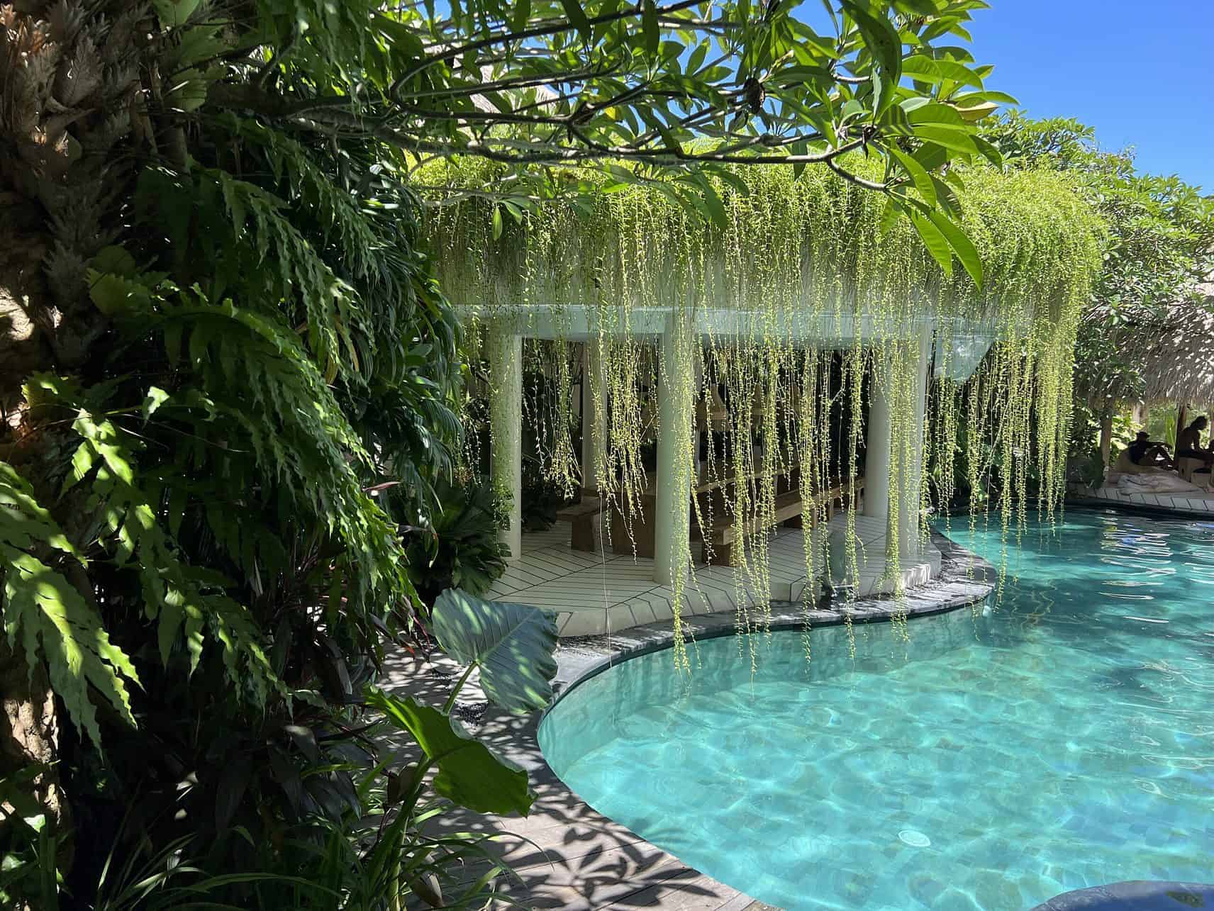 Pool at the Kima Beach Hotel in Bali, Indonesia