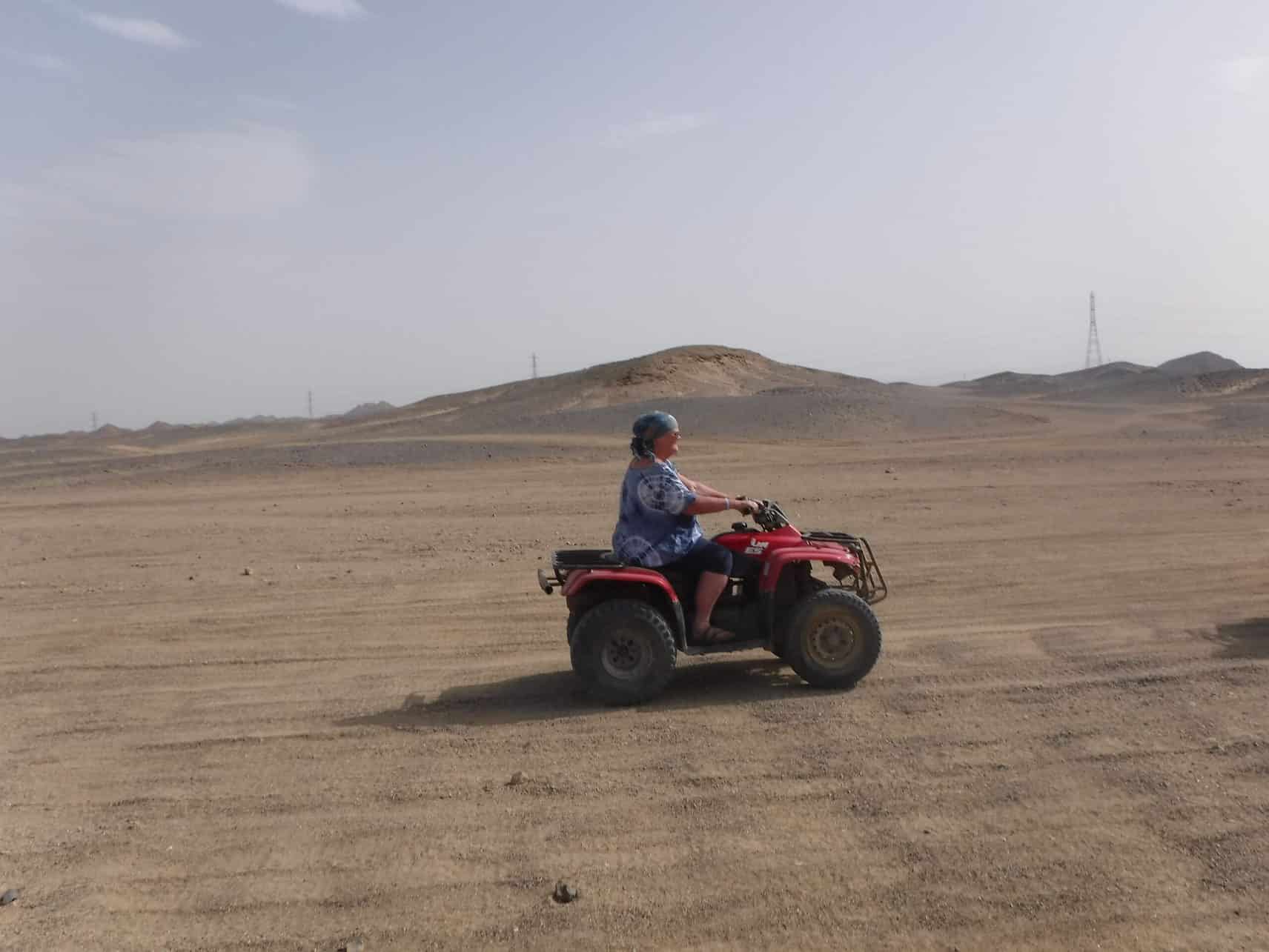 Discovering the Hurghada desert on a quad bike tour