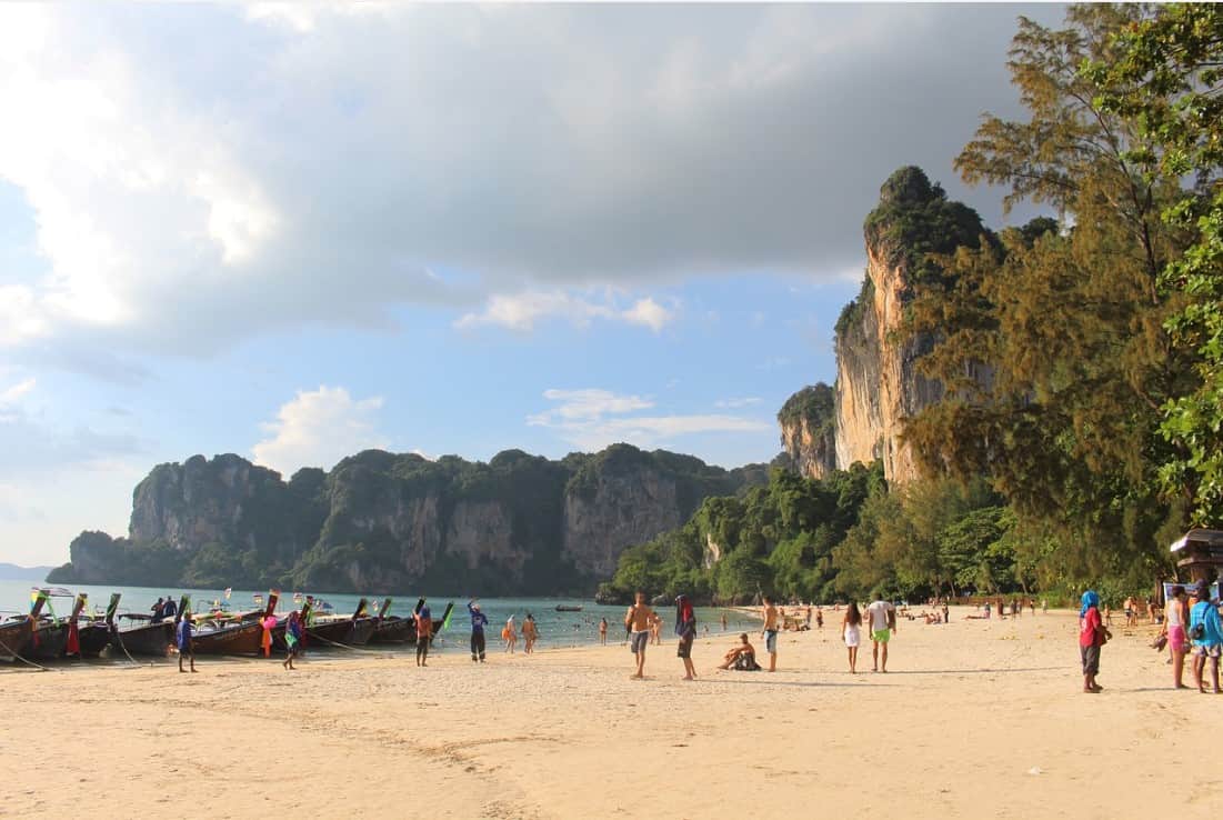 There's more to rock climbing in Thailand, there are plenty of beach activities to enjoy