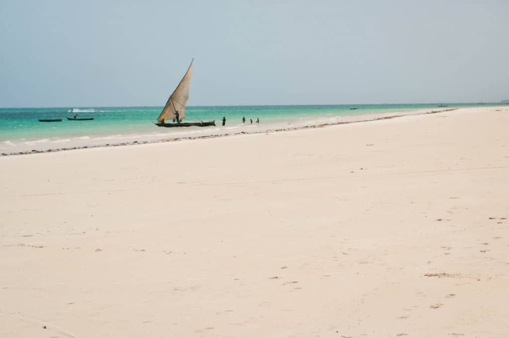 Reasons to visit Kenya - the beaches