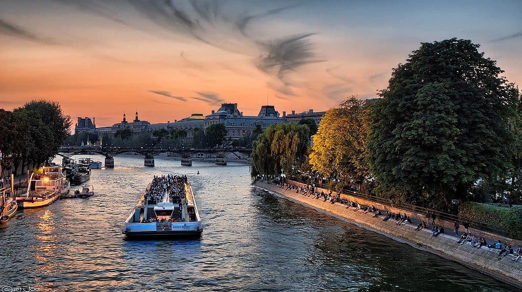 Seine river, Paris