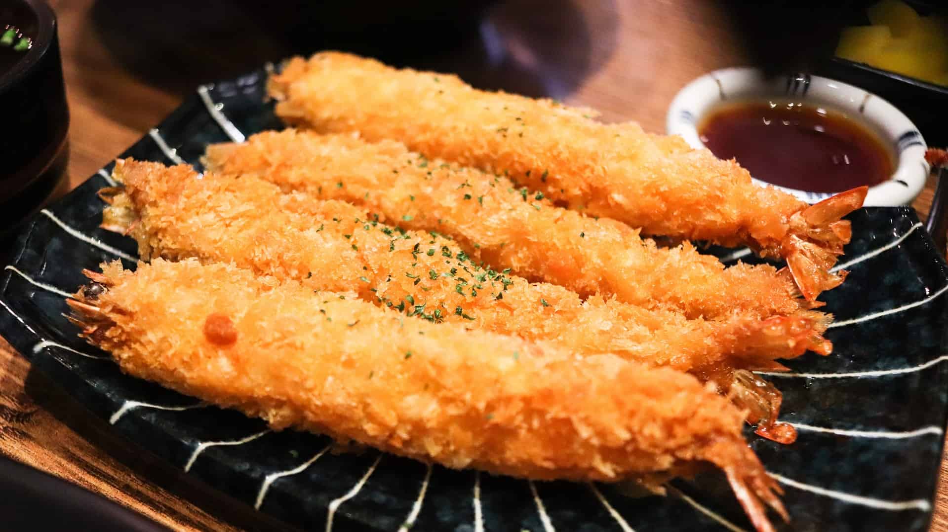 Shrimp tempura, Japan.