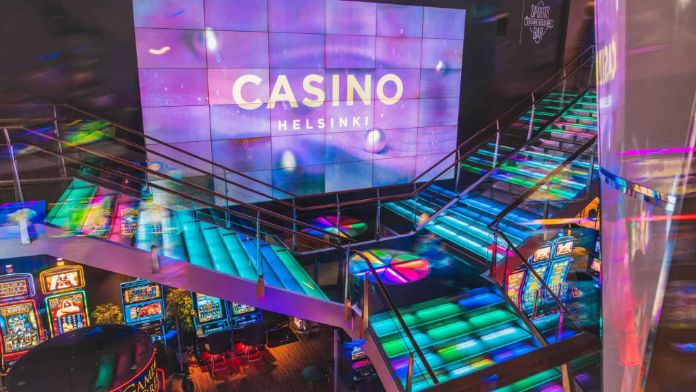 The casino in Helsinki, Finland.