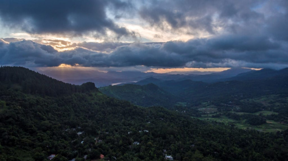 Hills surrounding Kandy, Sri Lanka