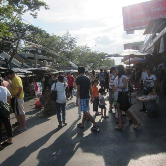 Chatuchak weekend market in Bangkok