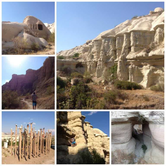 Go hiking and experience the caves around Cappadocia.
