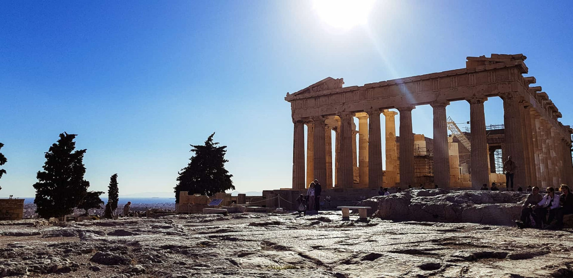 Acropolis in Athens, Greece.