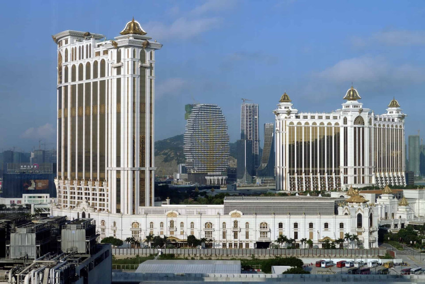Casinos in Macau, China.