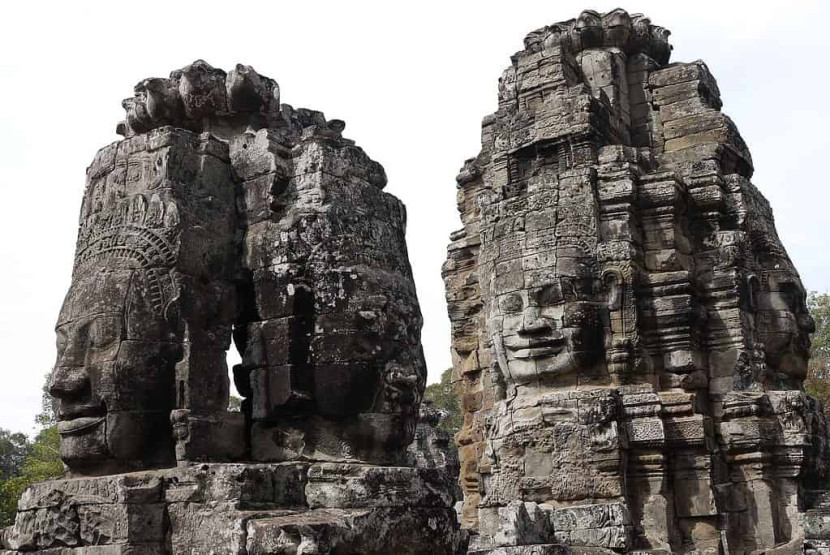 Bayon temples, Angkor Wat Cambodia