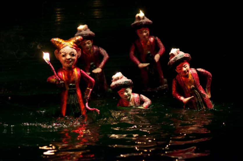 The Water Puppet Theater in Hanoi