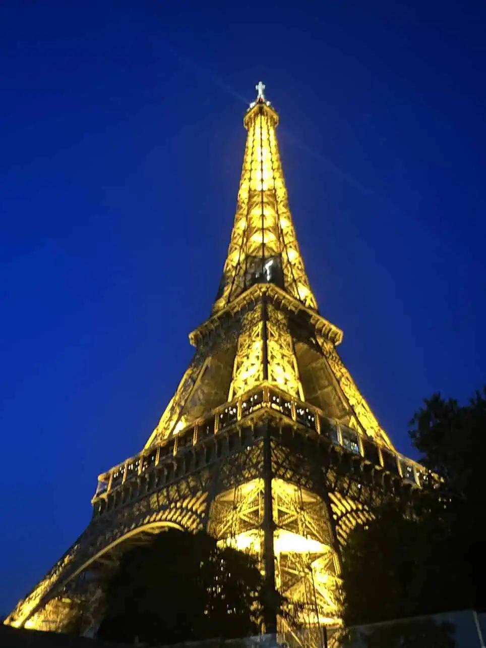 Eiffel Tower by night