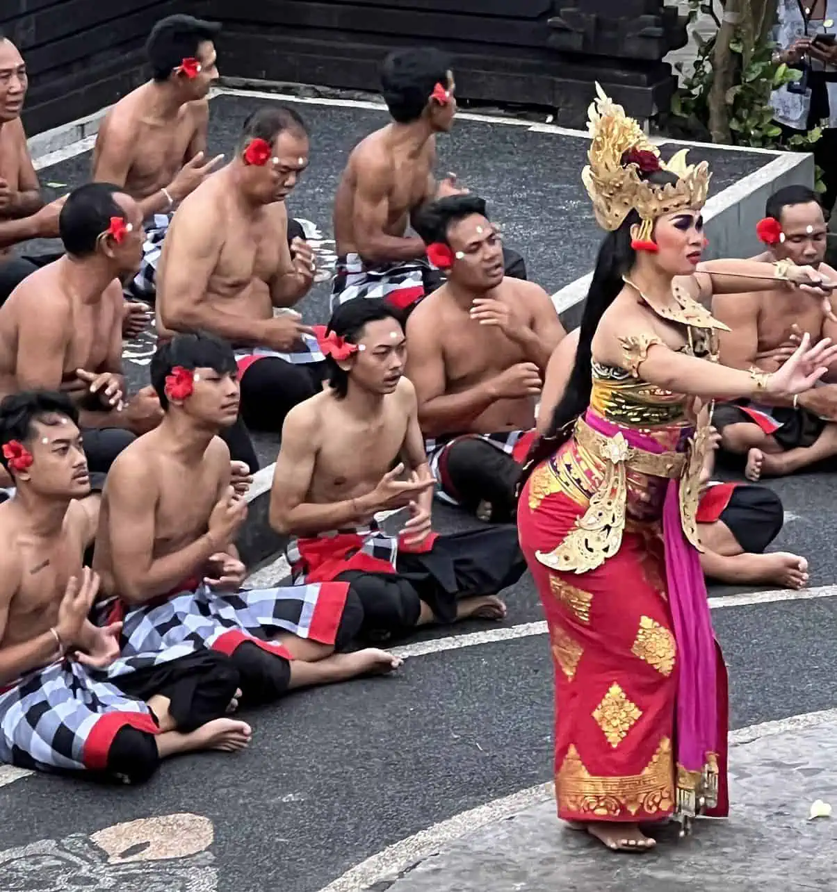 Kecak and fire dance in Bali, Indonesia